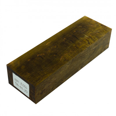 Стабилизированная древесина | Брусок ZL004 для рукояти ножа